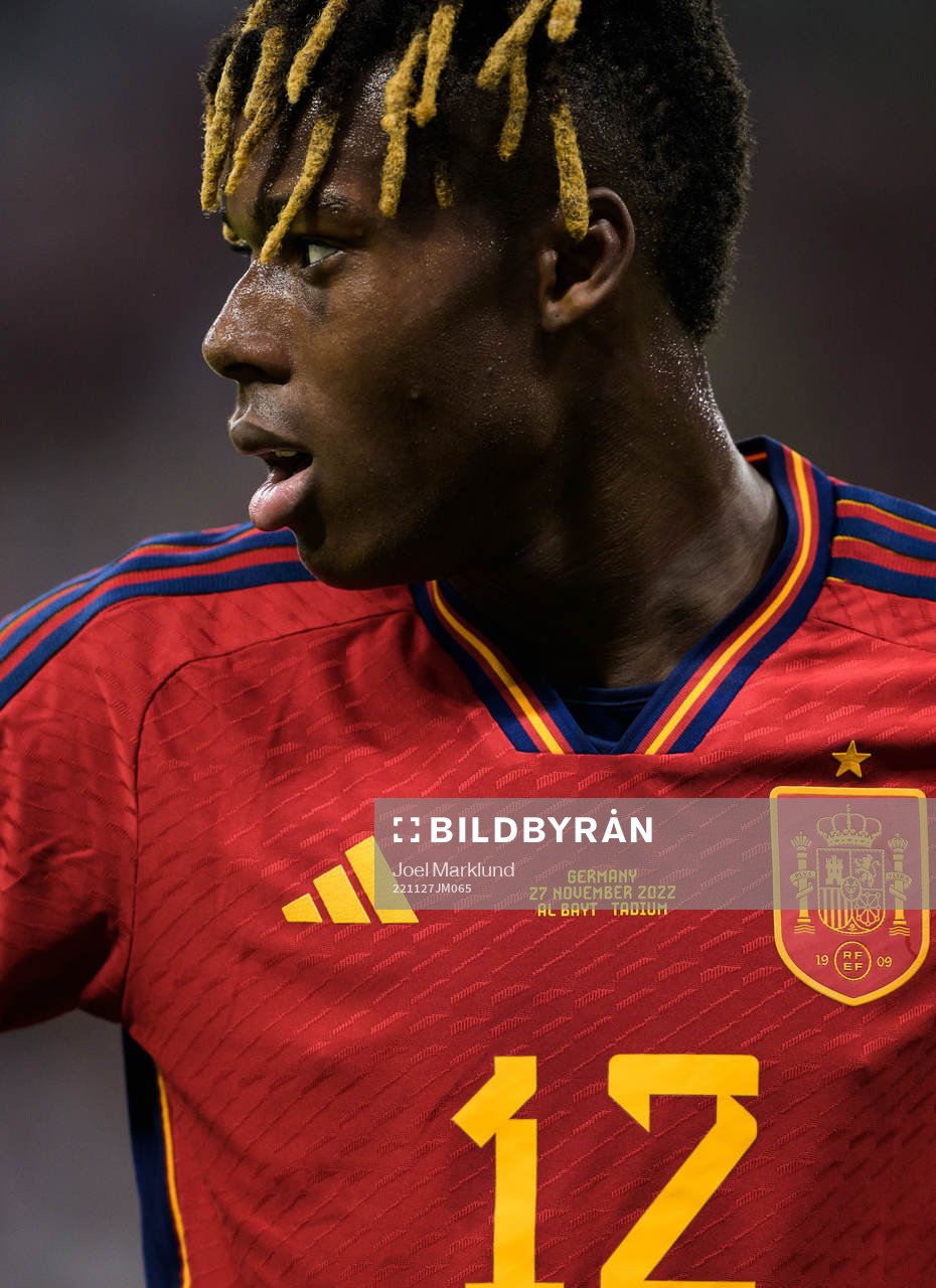 Nico Williams of Spain