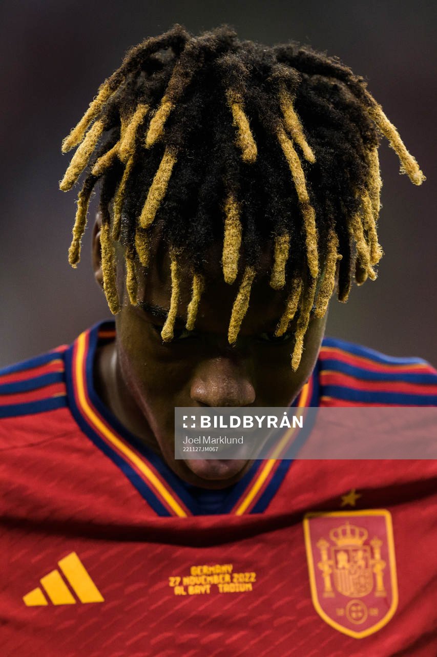 Nico Williams of Spain