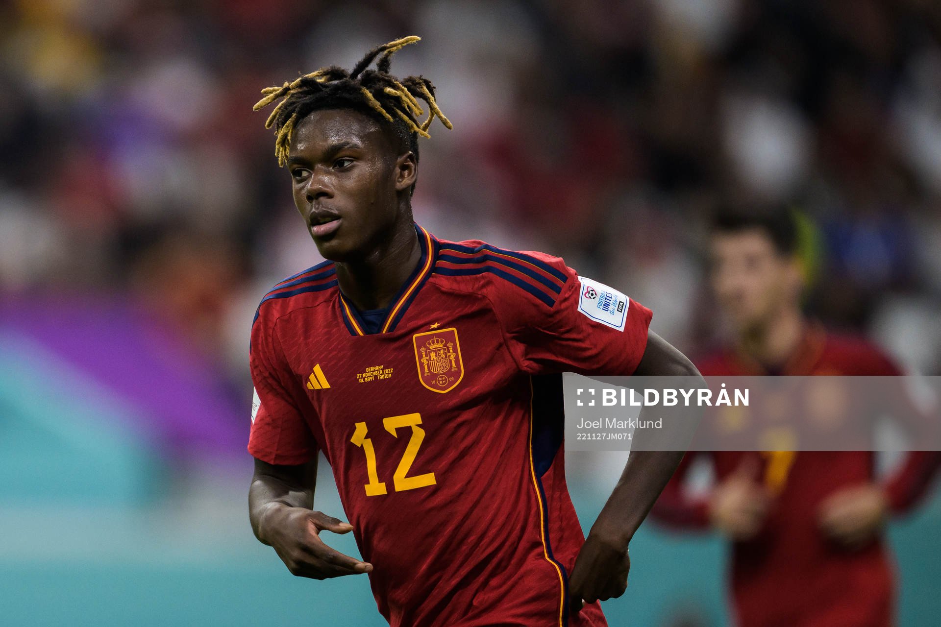 Nico Williams of Spain