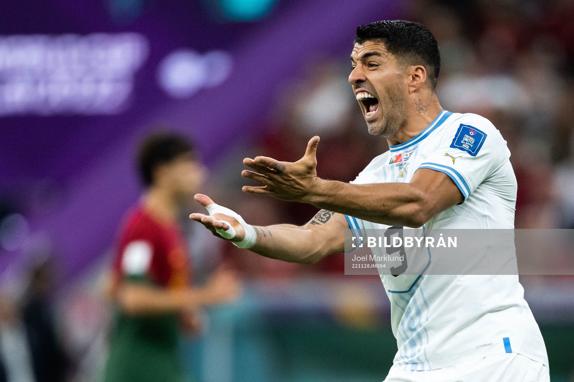 Luis Suarez of Uruguay