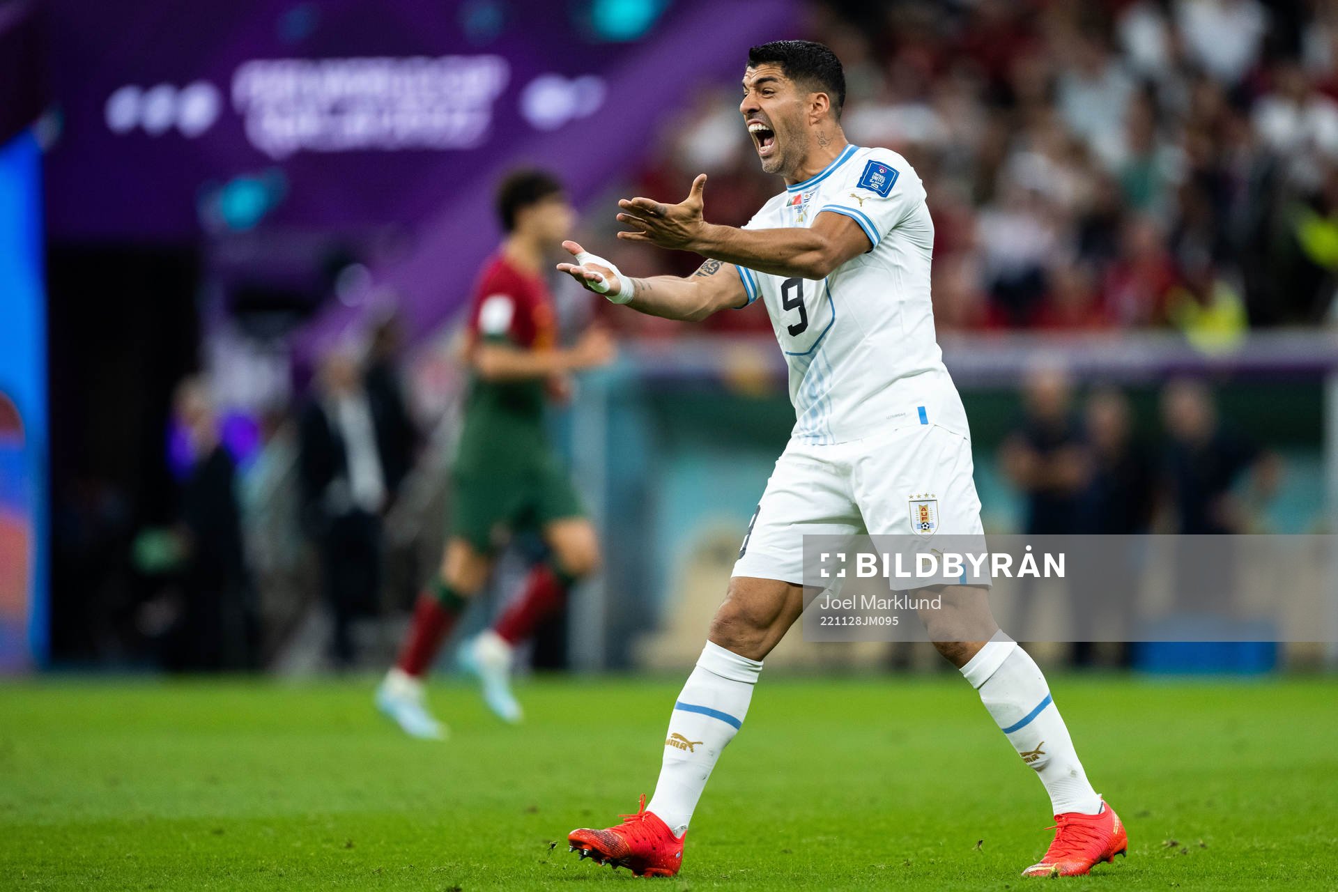 Luis Suarez of Uruguay