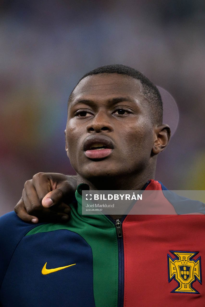 Nuno Mendes of Portugal