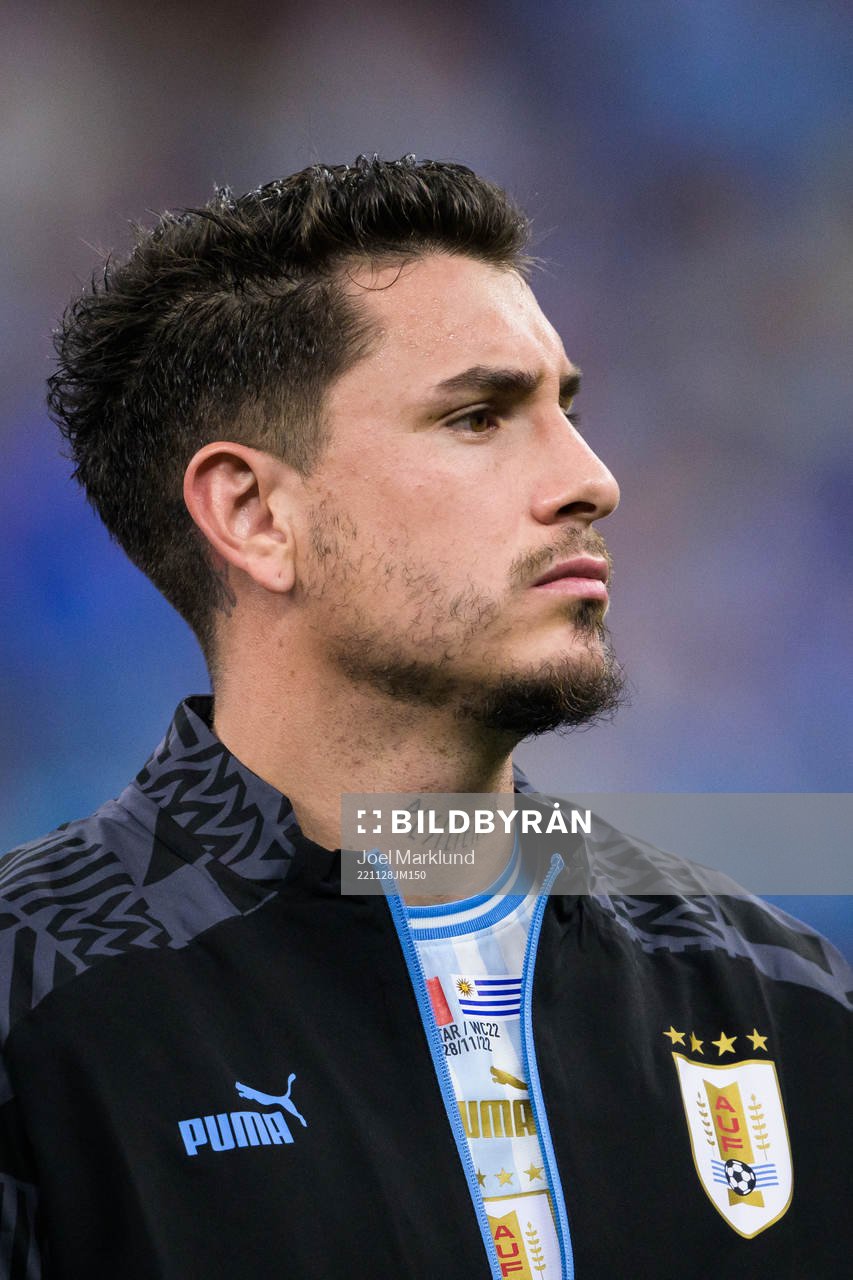 Jose Maria Gimenez of Uruguay