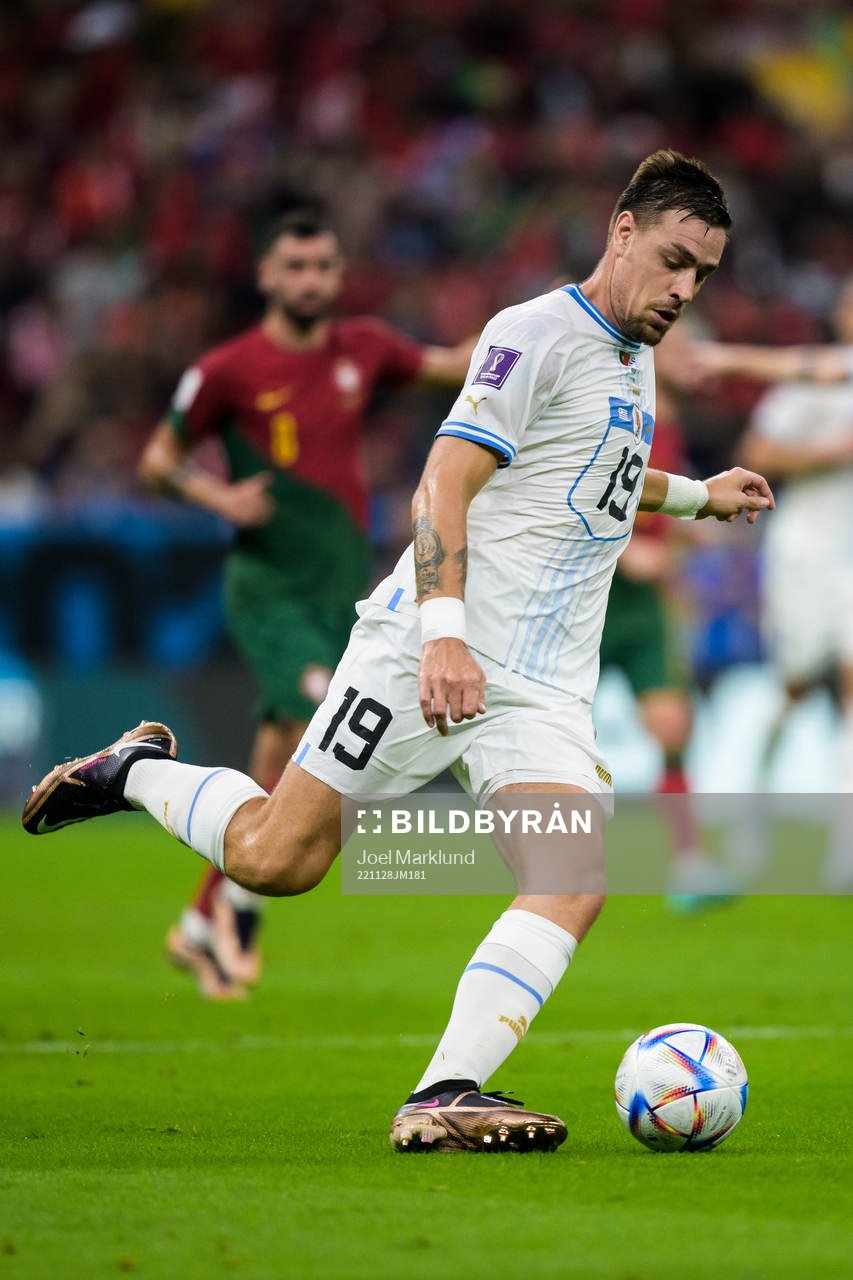 Sebastian Coates of Uruguay