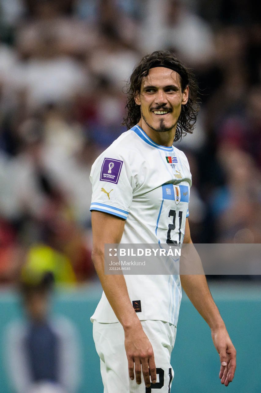 Edinson Cavani of Uruguay