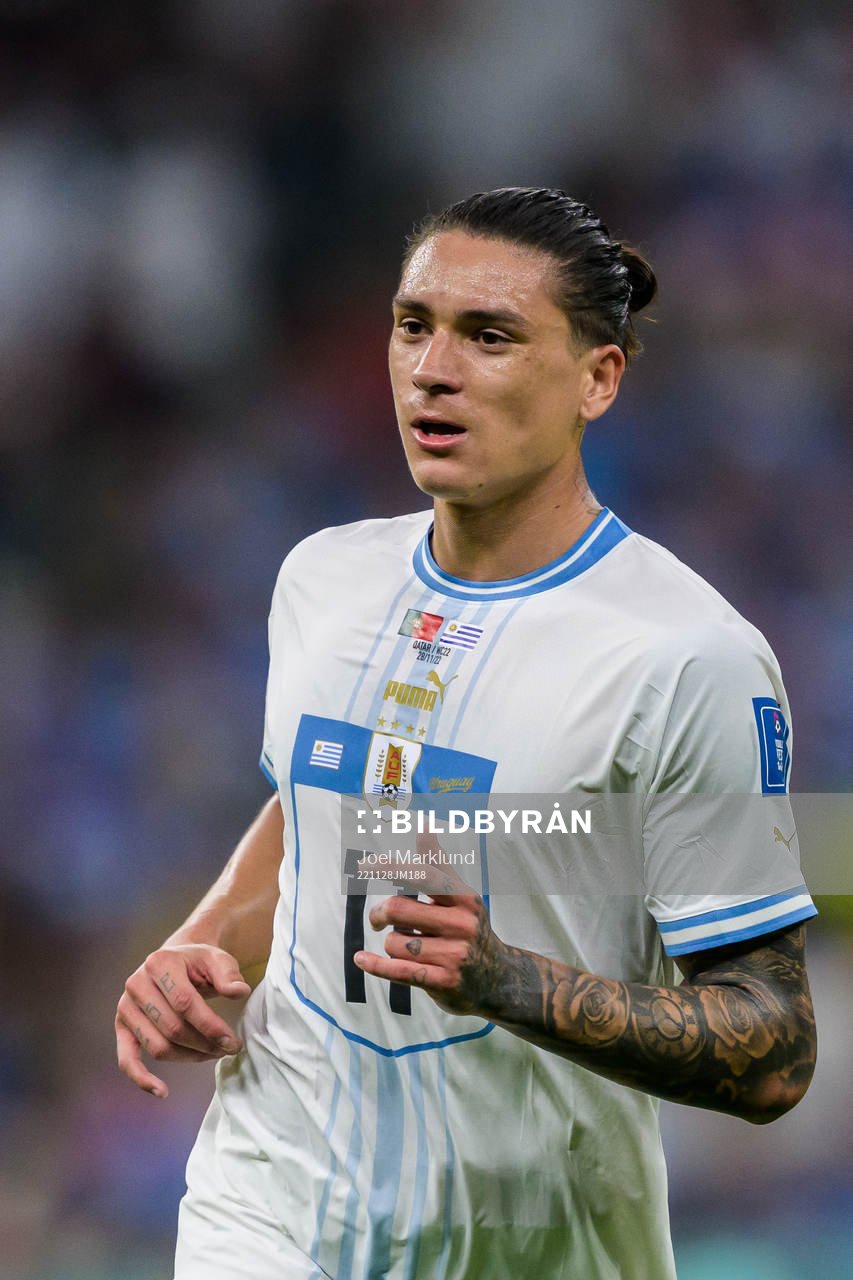 Darwin Nunez of Uruguay