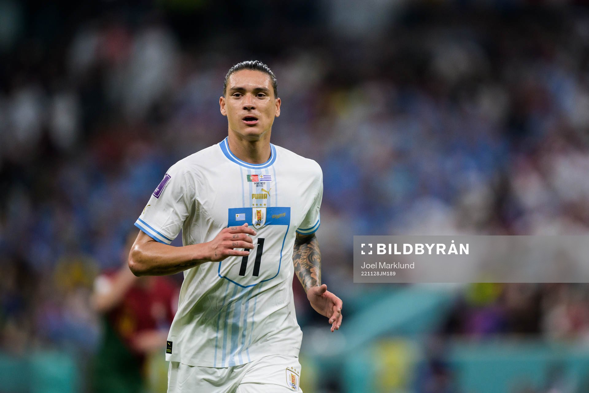 Darwin Nunez of Uruguay