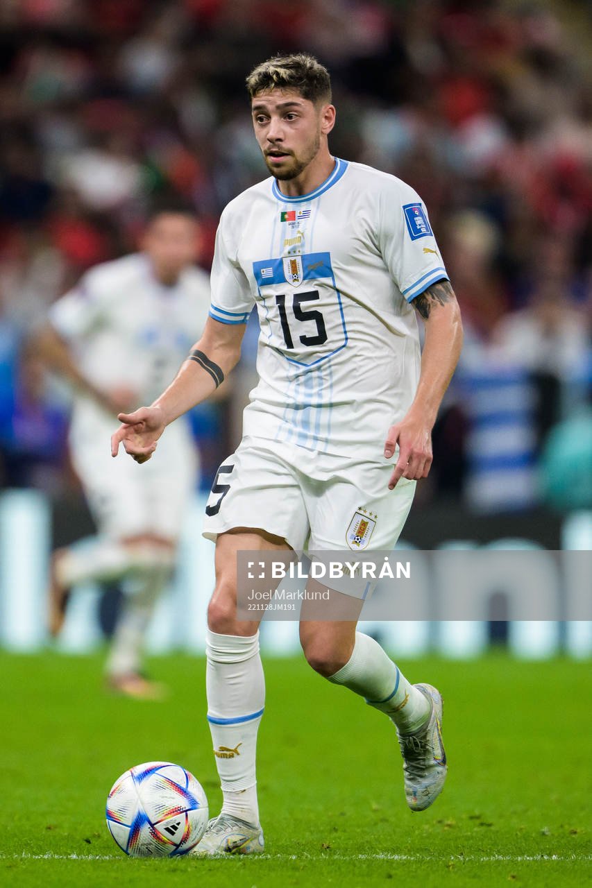 Federico Valverde of Uruguay