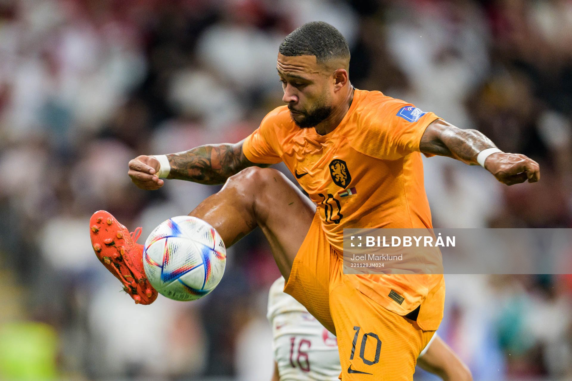 Memphis Depay of Netherlands