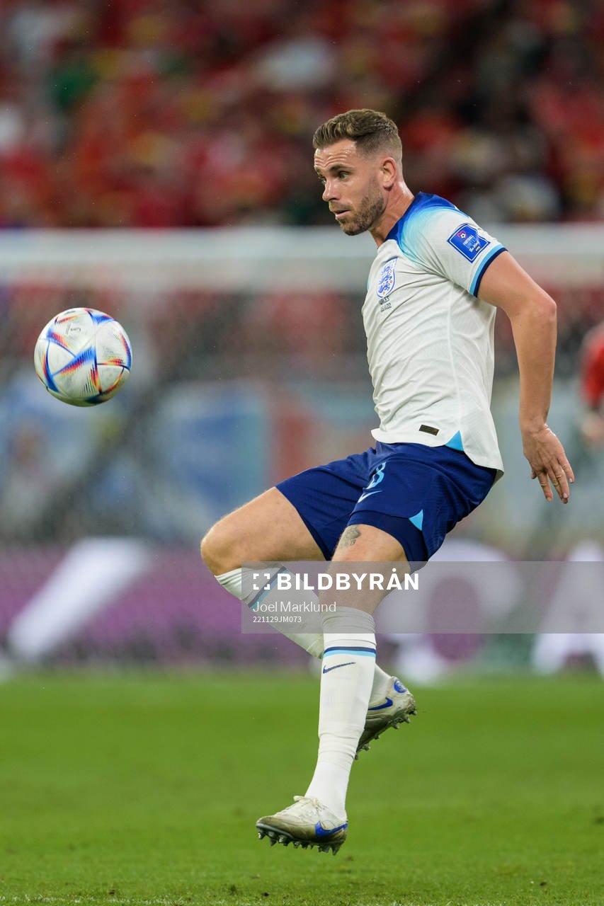 Jordan Henderson of England