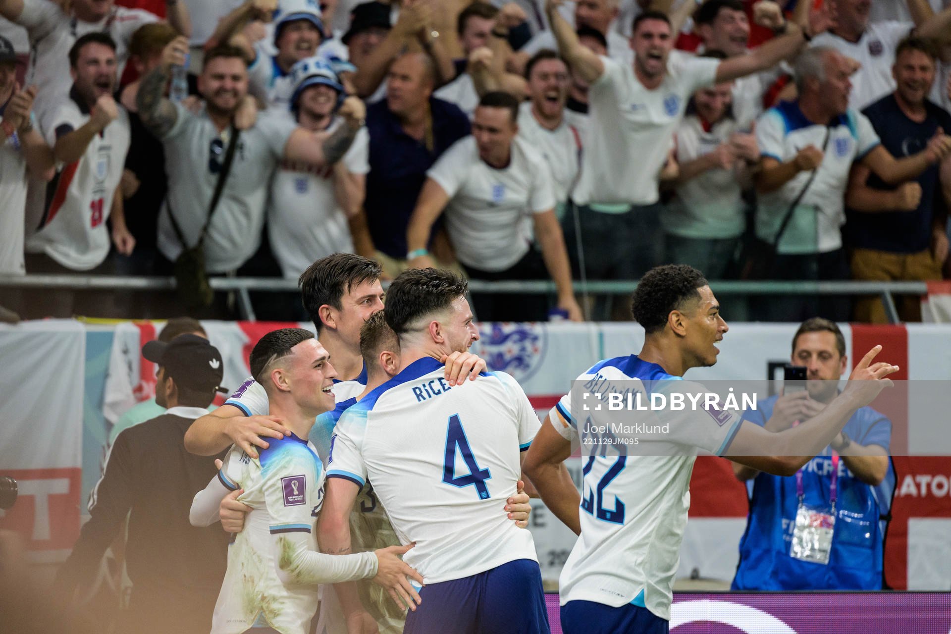 Phil Foden of England celebrates