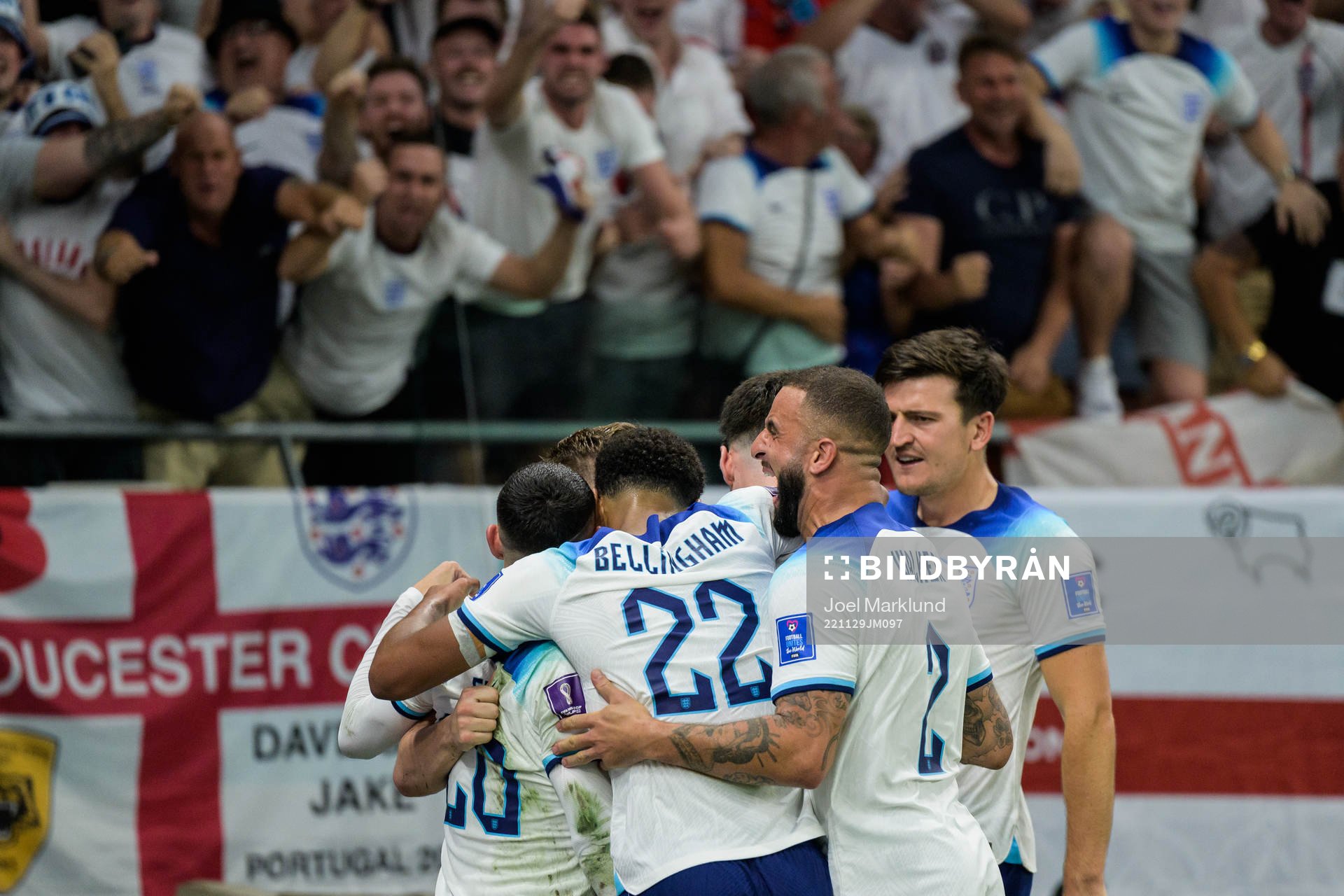 Phil Foden of England celebrates