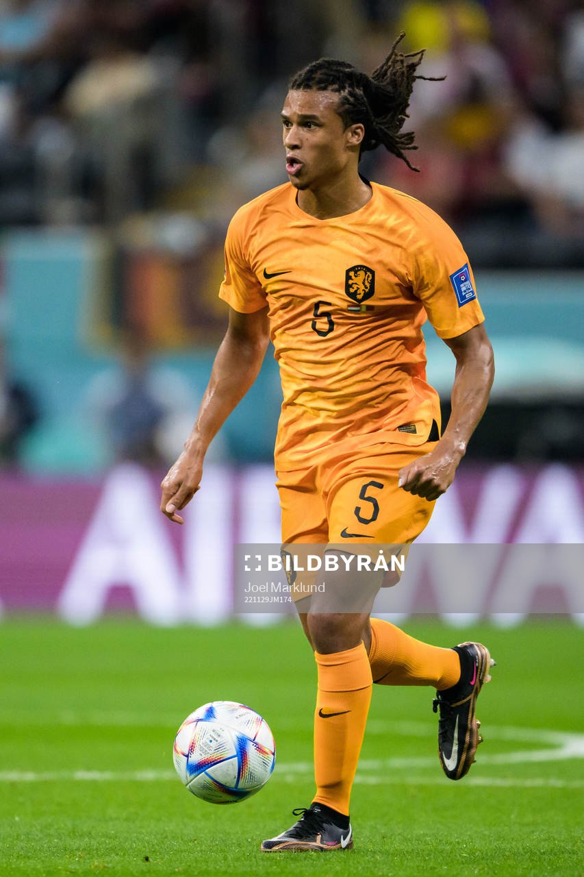 Nathan Ake of Netherlands