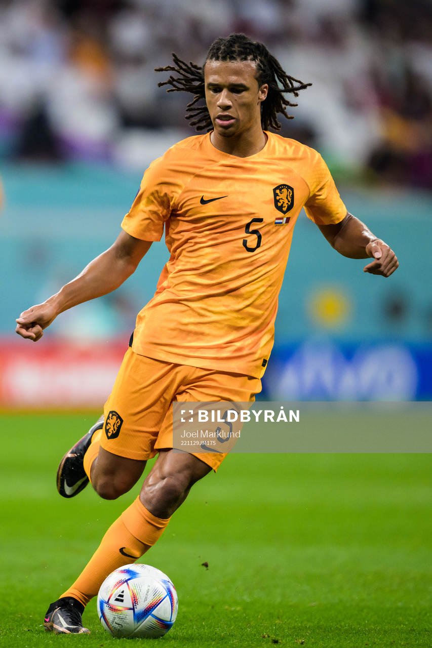 Nathan Ake of Netherlands