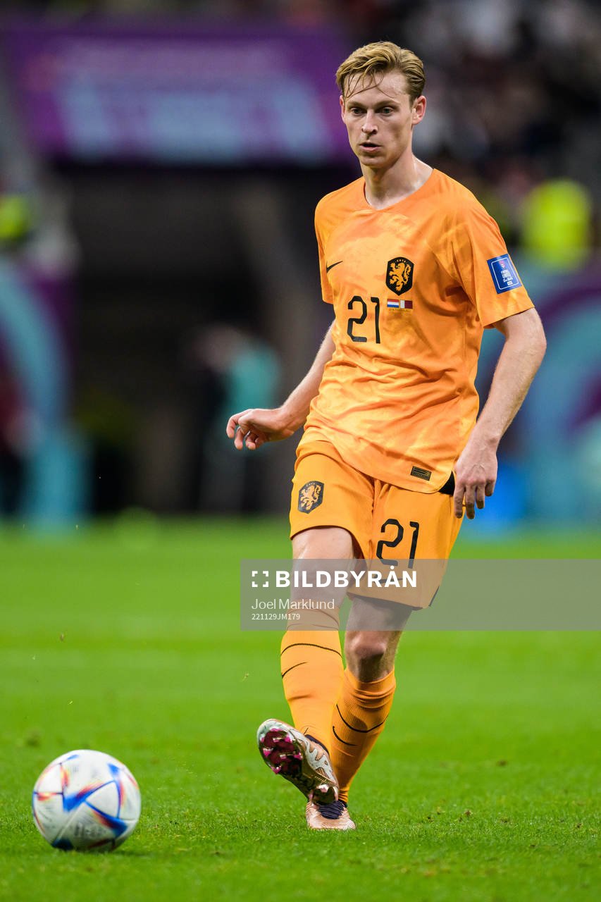 Frenkie de Jong of Netherlands