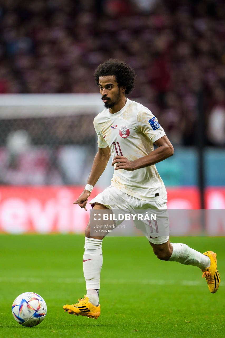 Akram Afif of Qatar