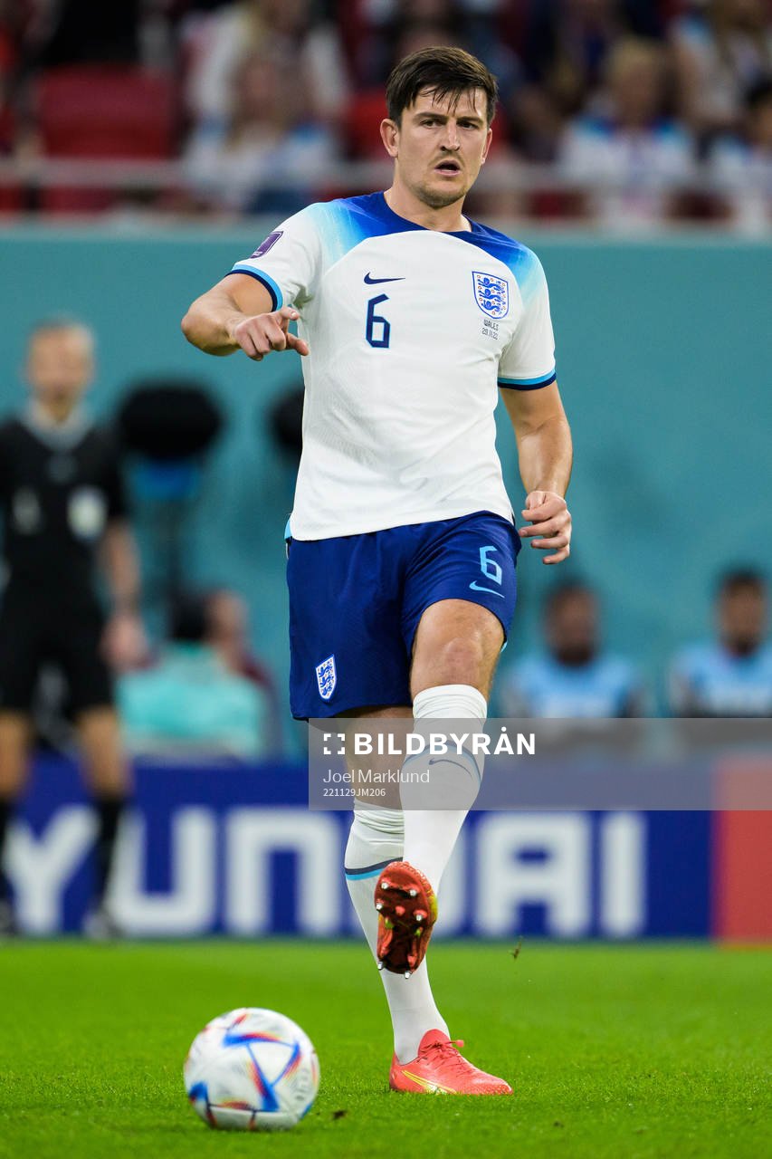 Harry Maguire of England