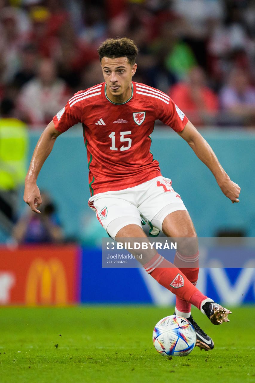 Ethan Ampadu of Wales