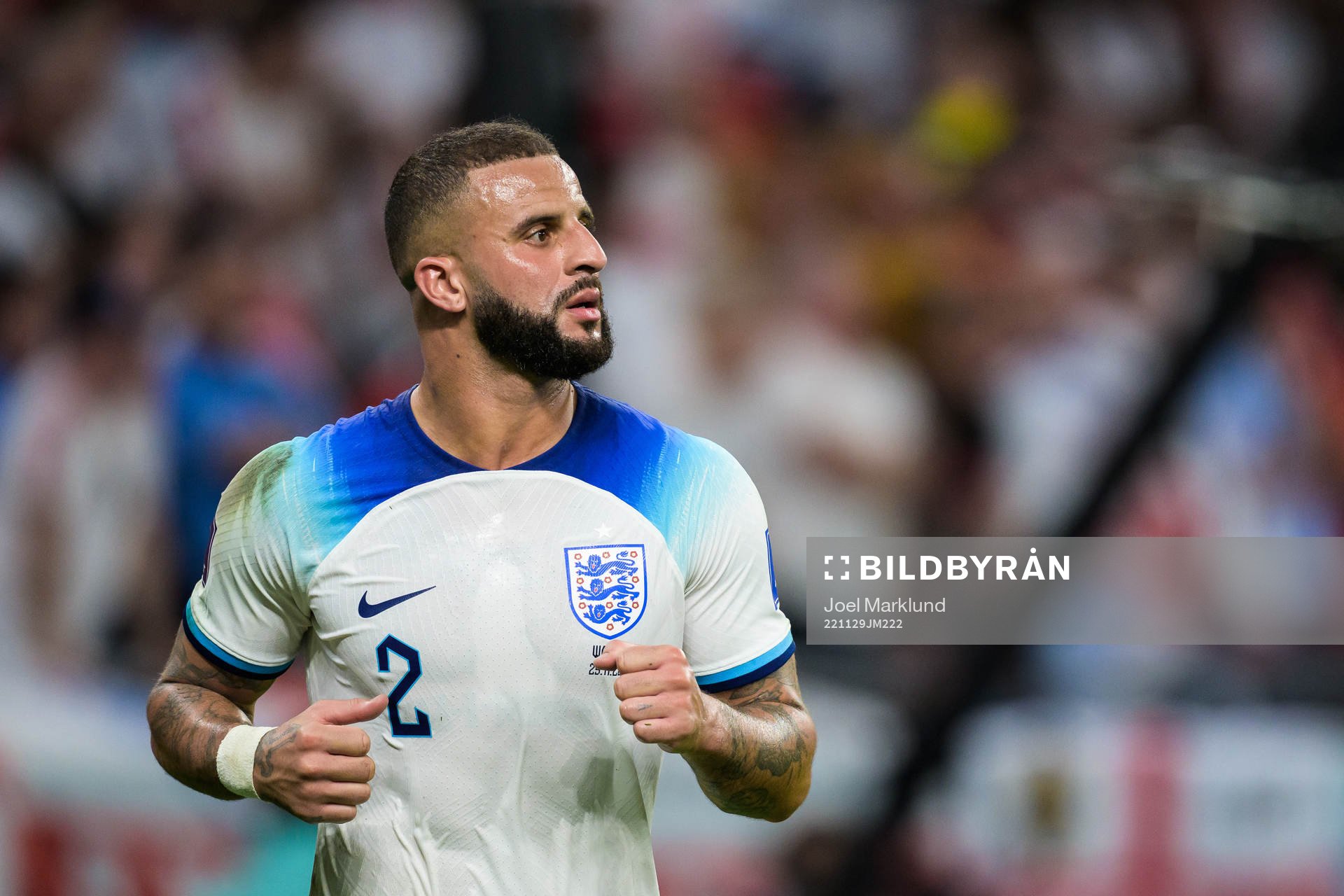 Kyle Walker of England