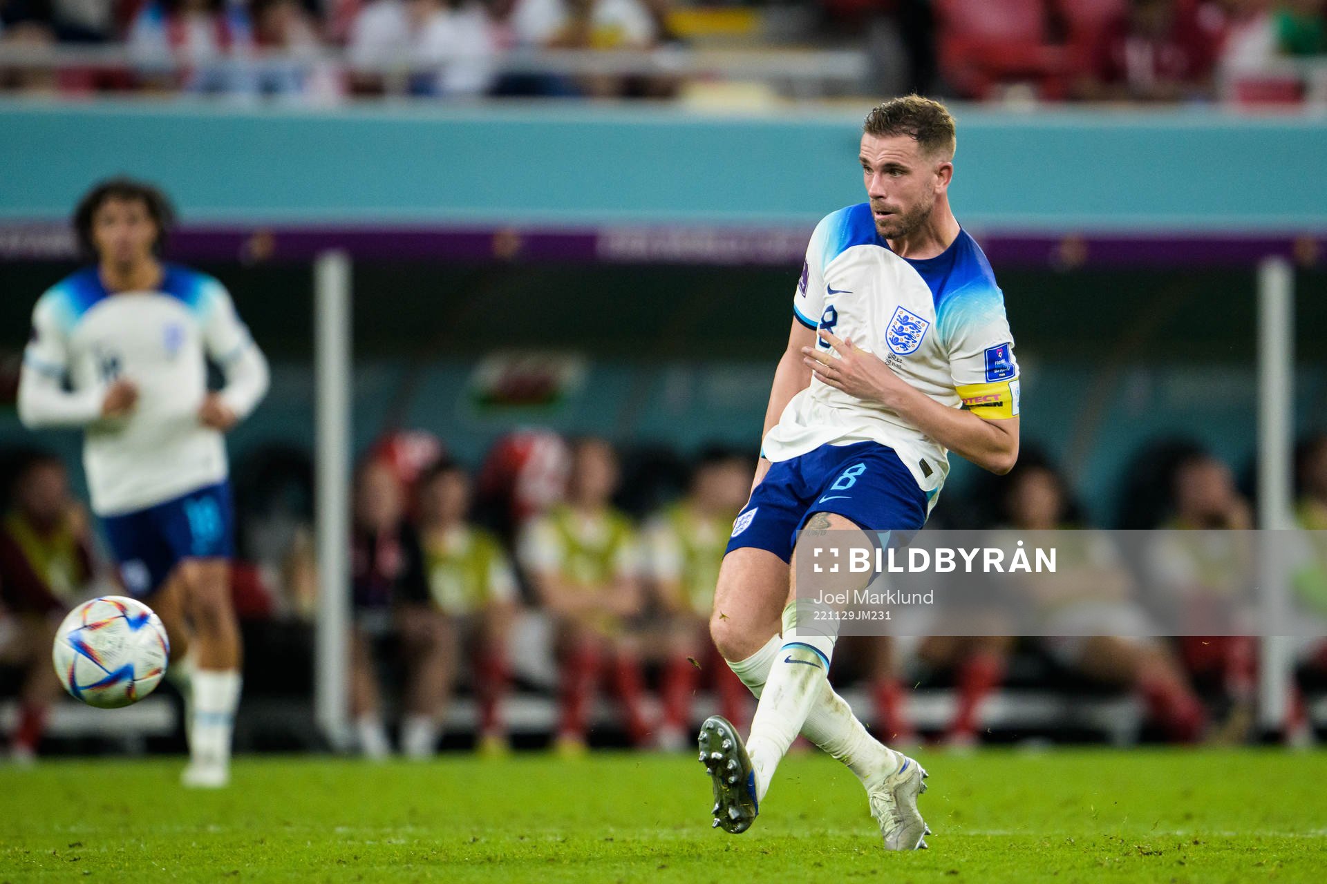 Jordan Henderson of England