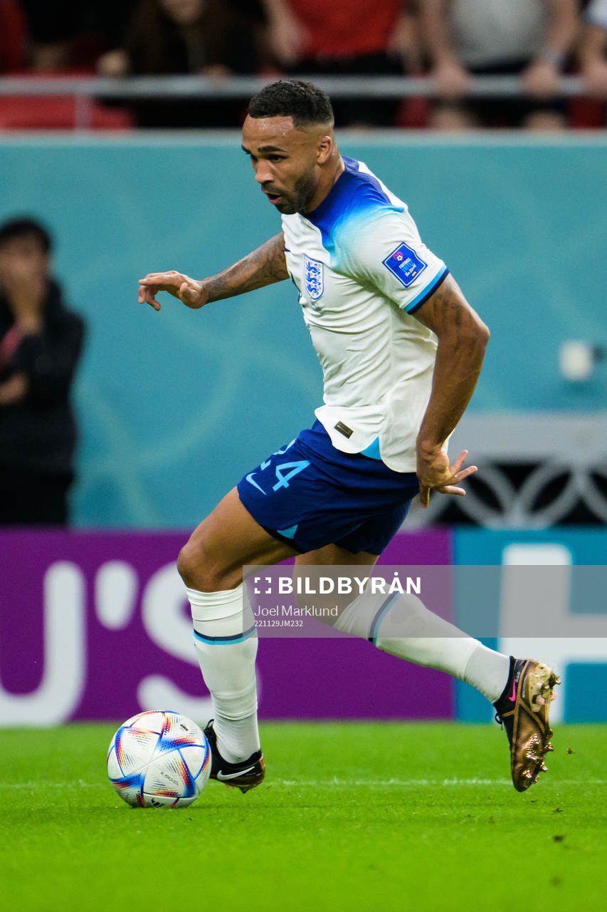 Callum Wilson of England during the FIFA World Cup 2022 football match between Wales and England on November 29, 2022 in Doha.