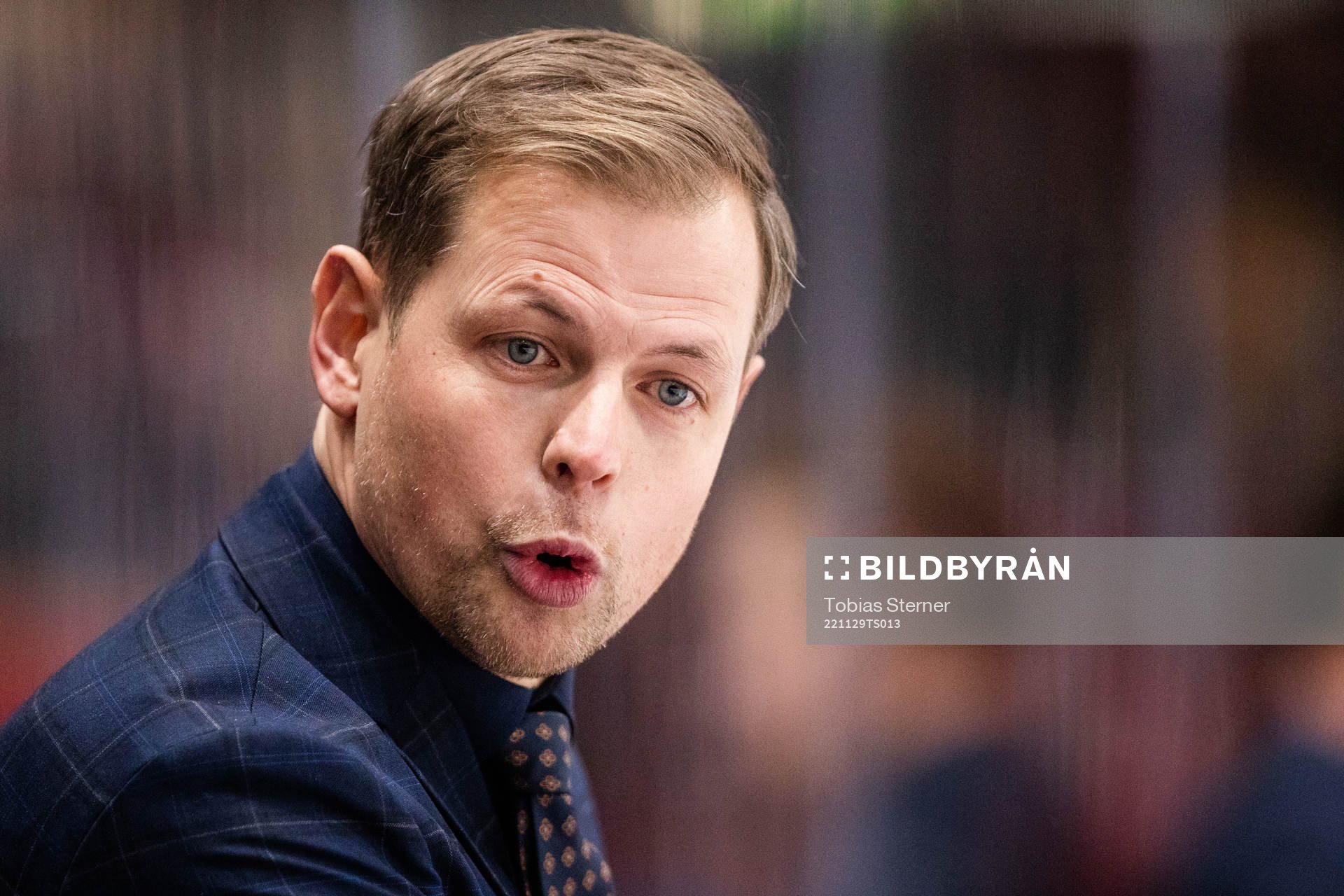 Oskarshamns tränare Martin Filander