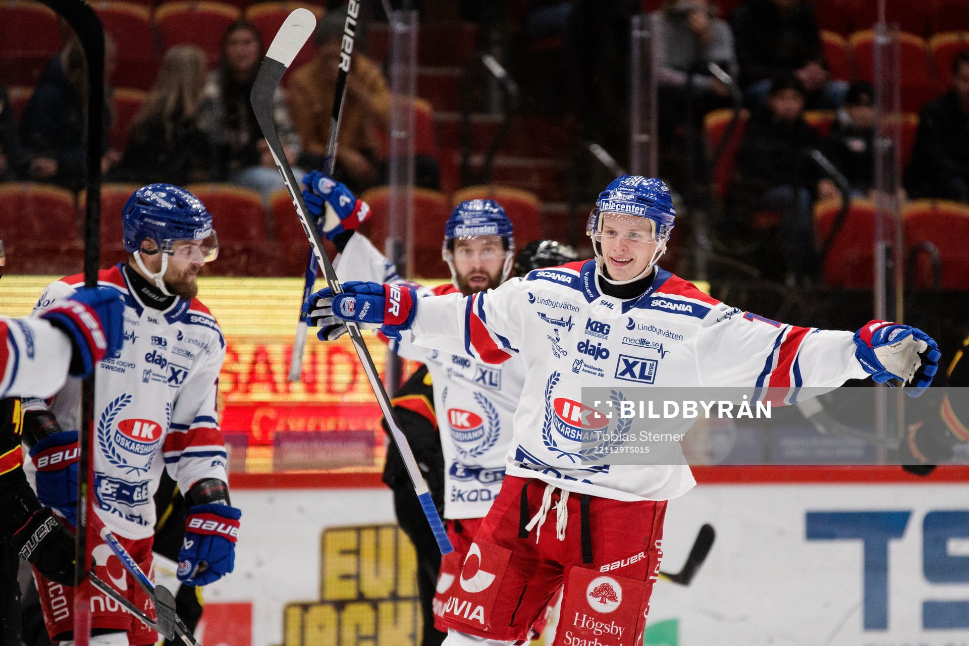 Oskarshamns Antti Suomela jublar
