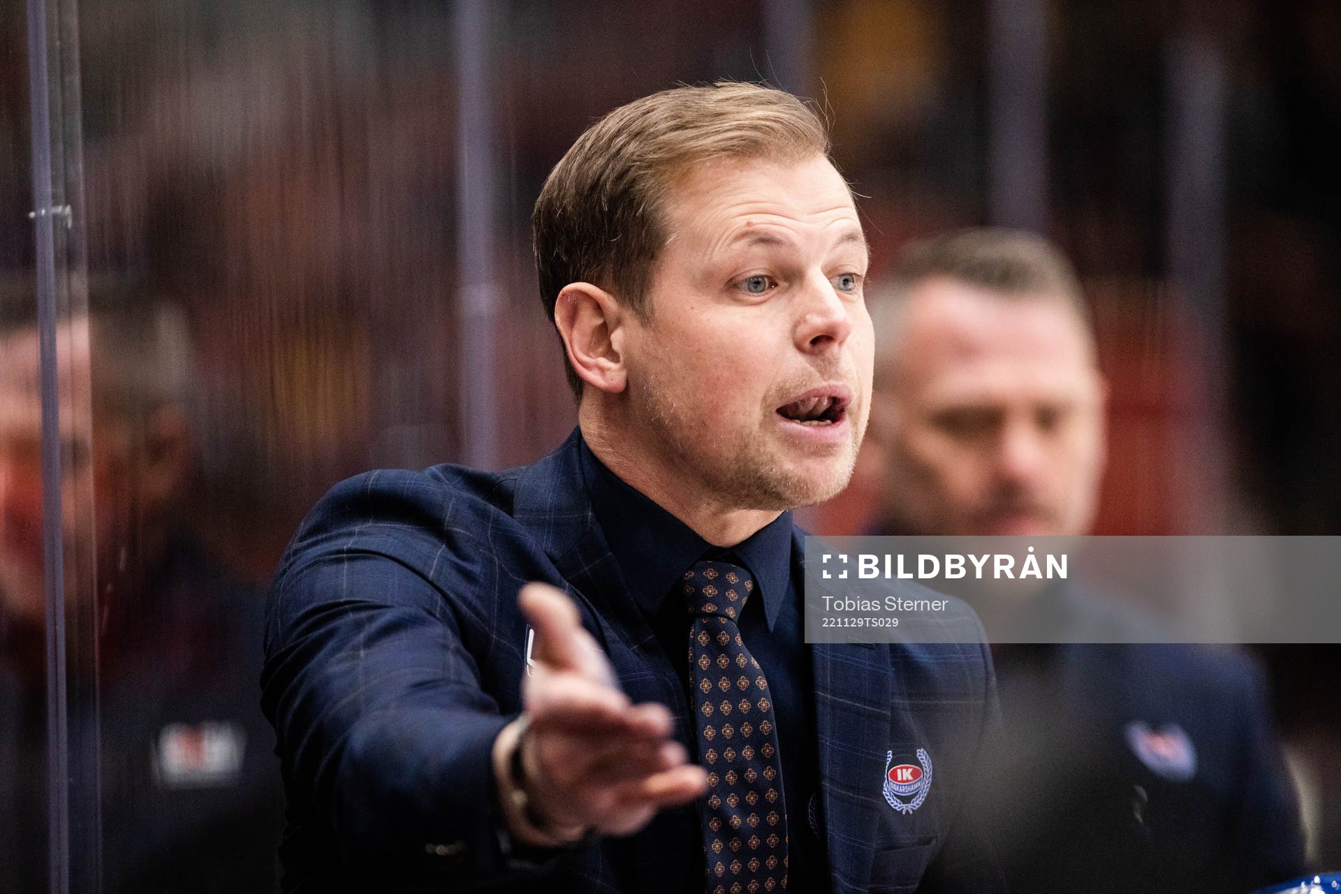 Oskarshamns tränare Martin Filander