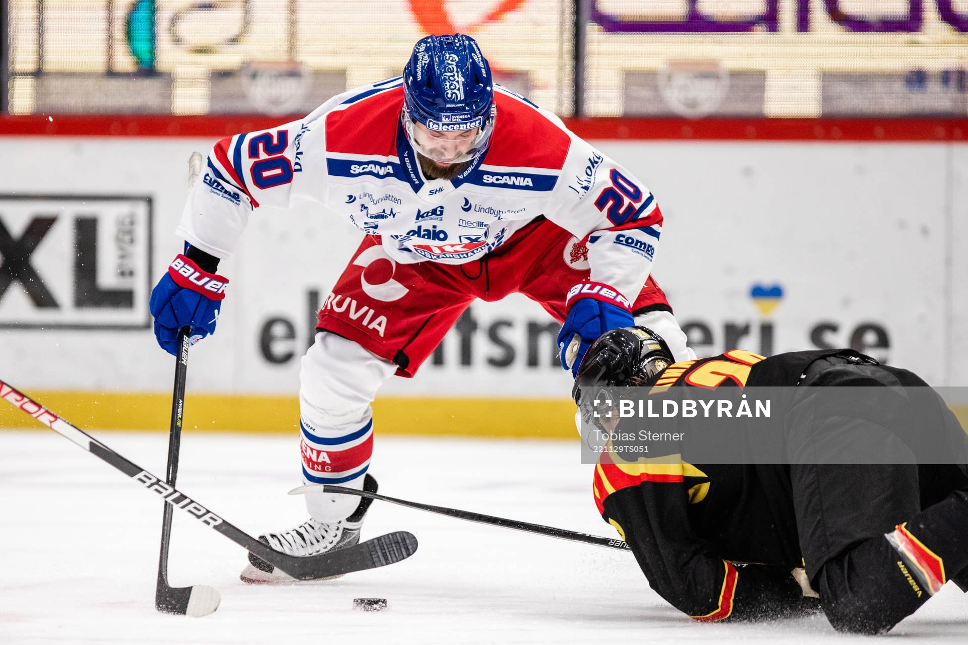 Oskarshamns Hynek Zohorna och Brynäs Johannes Kinnvall