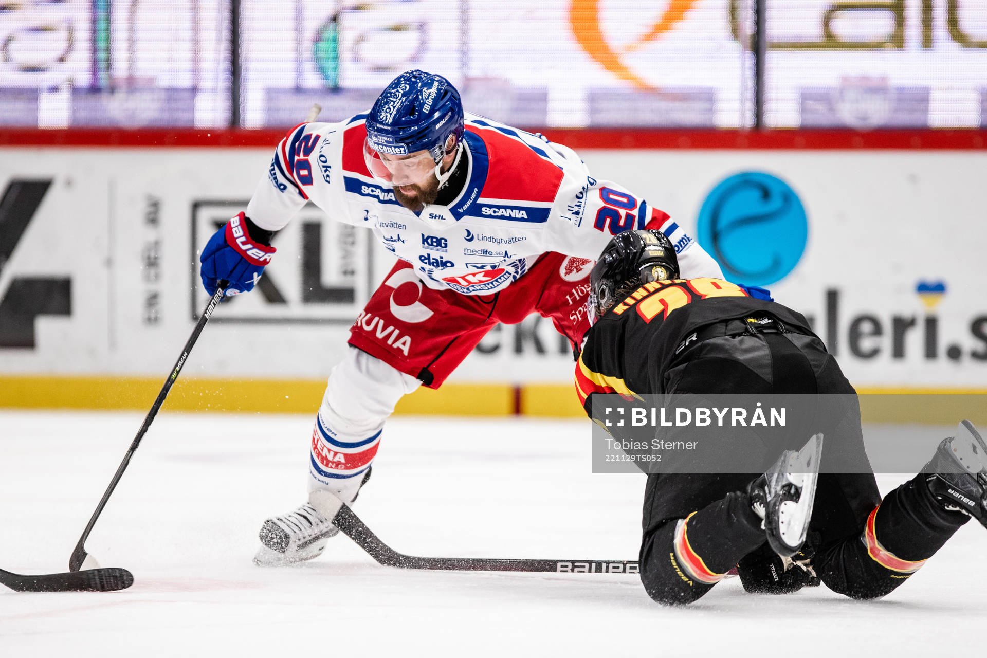 Oskarshamns Hynek Zohorna och Brynäs Johannes Kinnvall