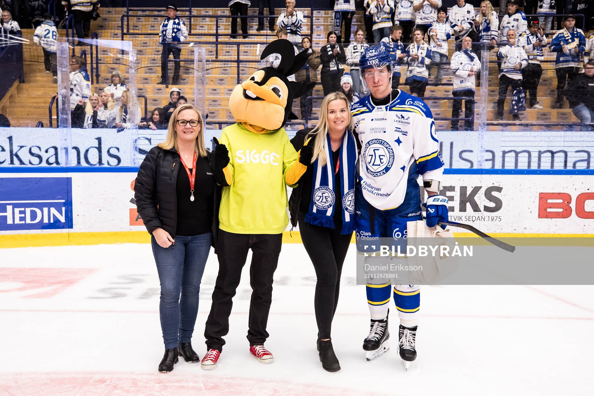 Leksands Carter Ashton utsedd till matchens lirare