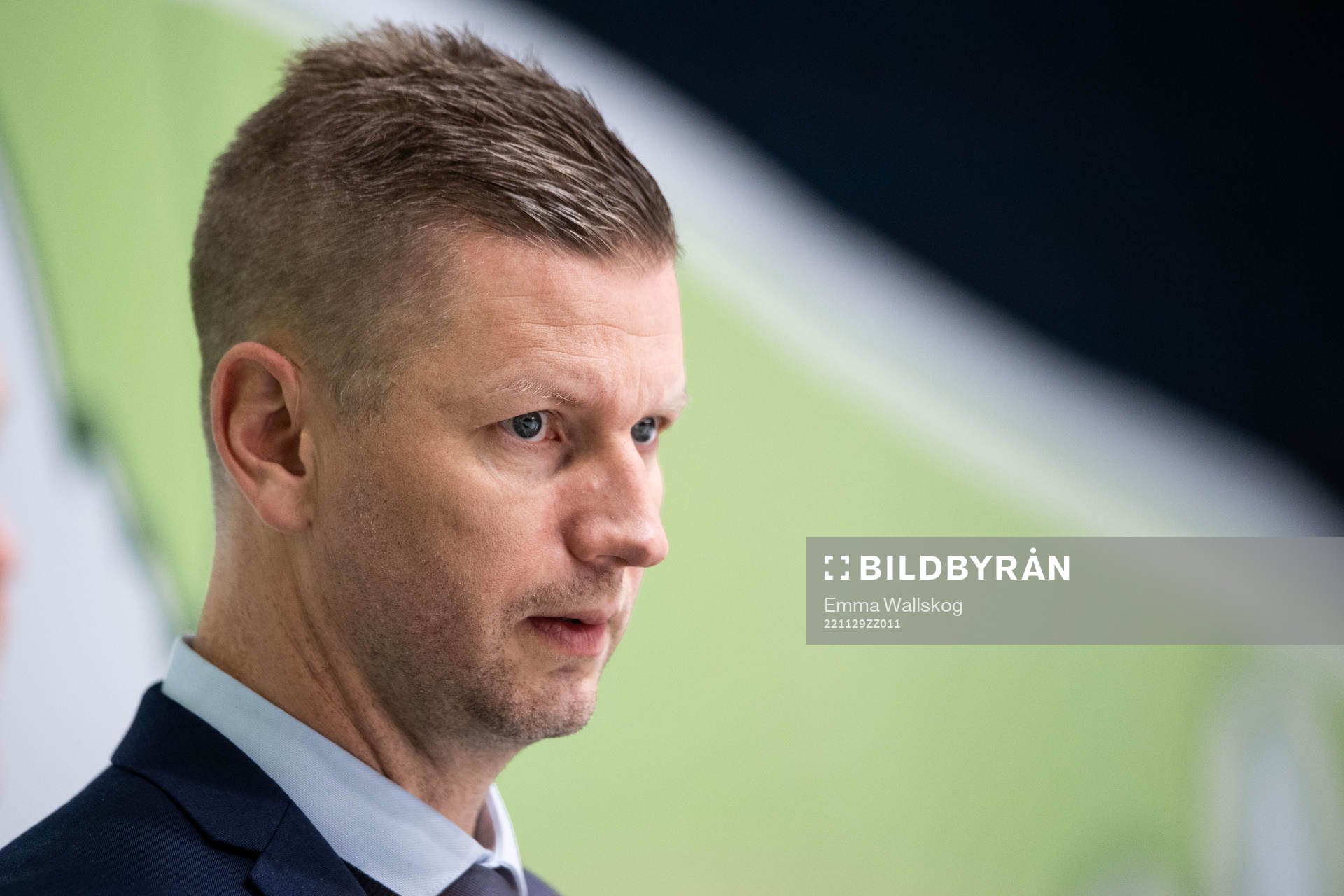 Djurgårdens assisterande Michael Holmqvist