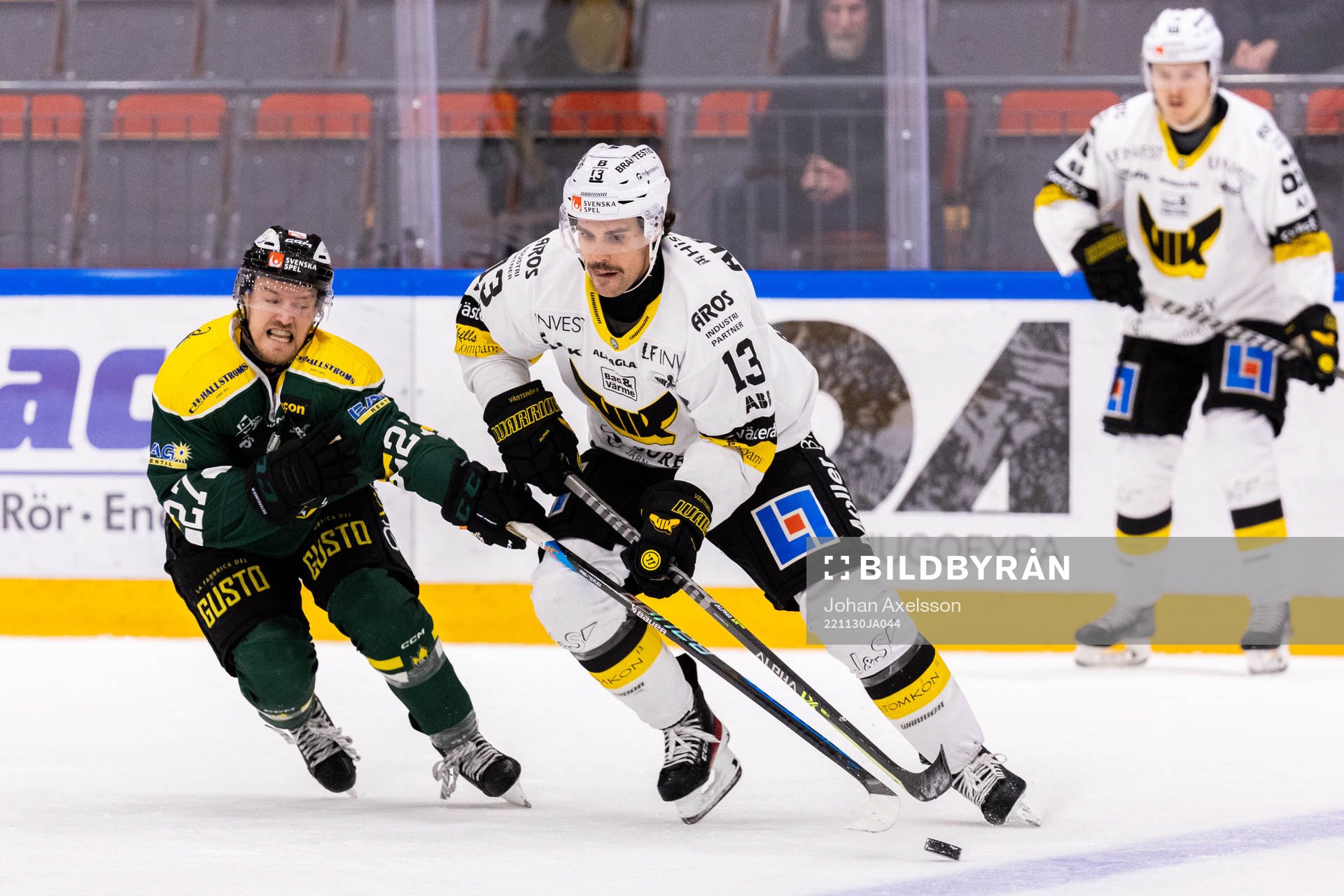 Östersunds Linus Lundström och Västerås Trevor Cheek