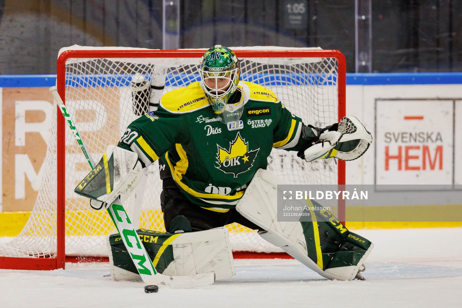 Östersunds målvakt Isak Mantler