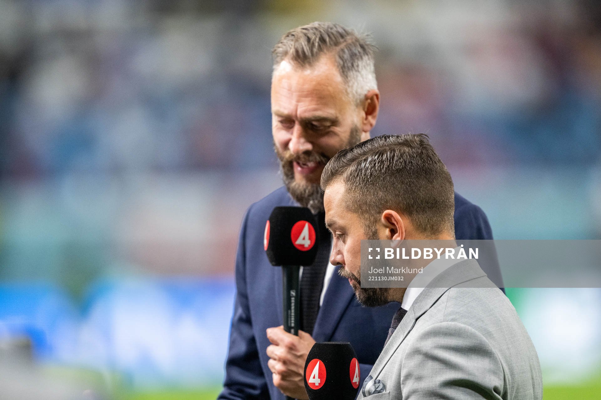 Olof Lundh and Gusten Dahlin of Swedish broadcaster TV4