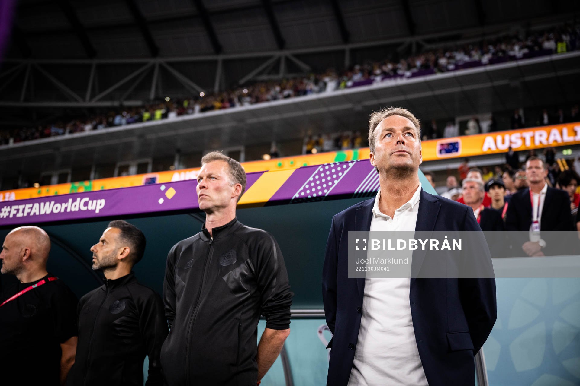 Head coach Kasper Hjulmand of Denmark