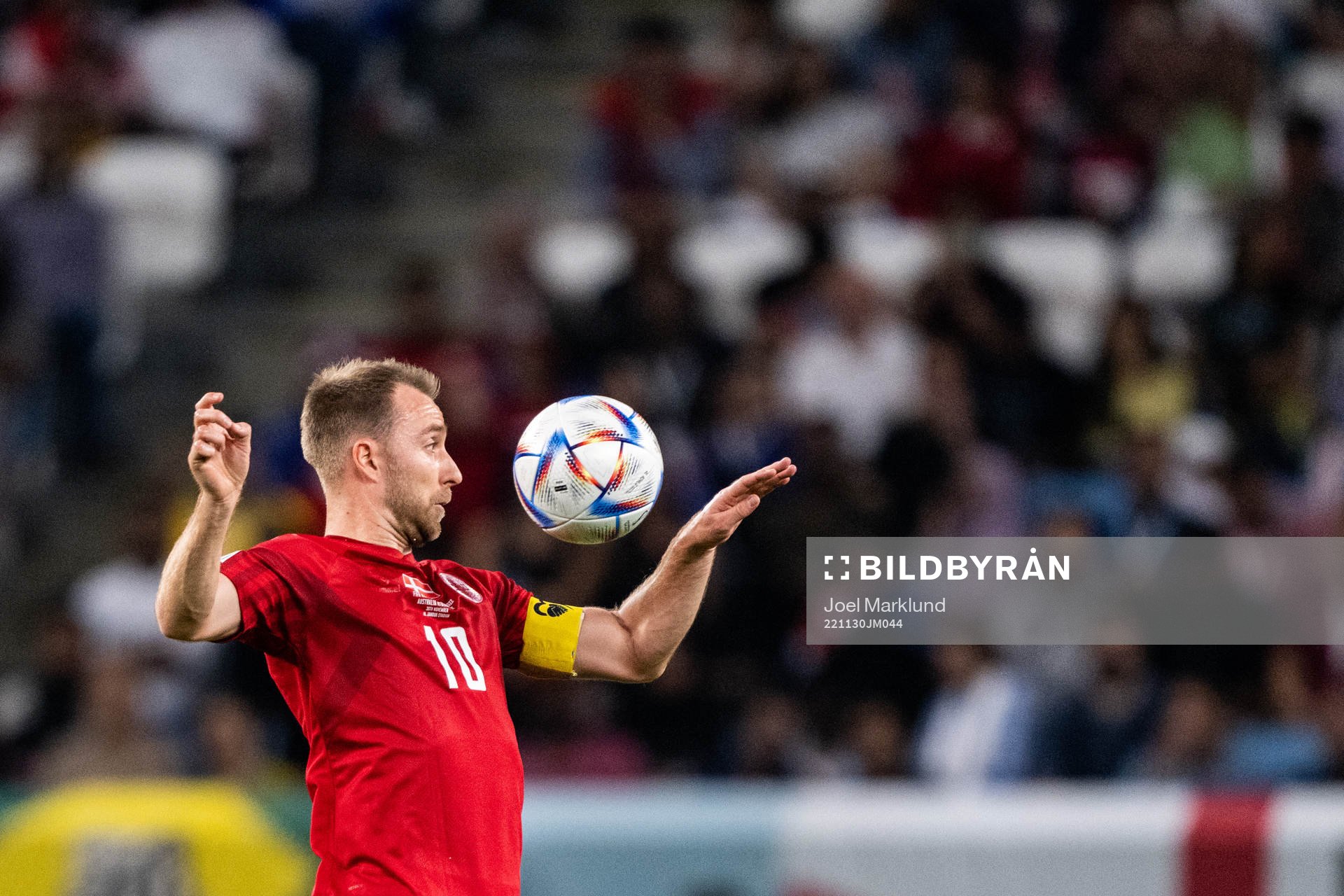 Christian Eriksen of Denmark