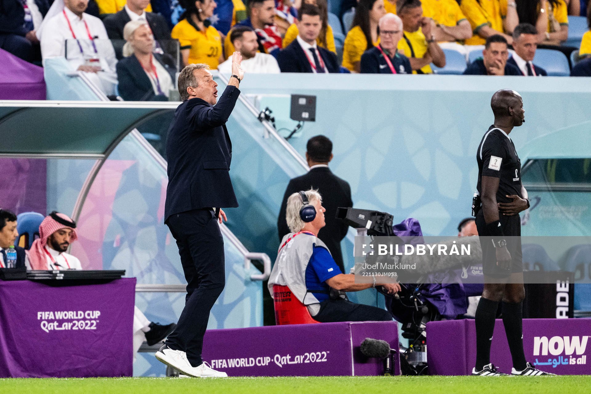 Head coach Kasper Hjulmand of Denmark