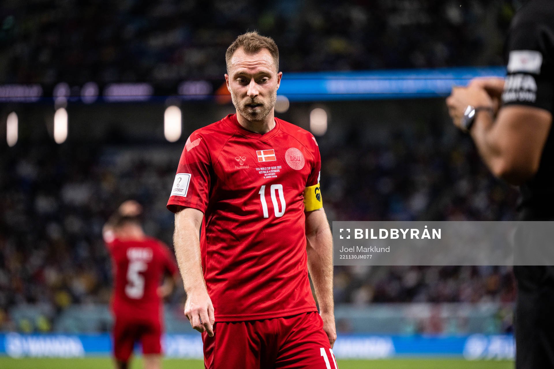 Christian Eriksen of Denmark