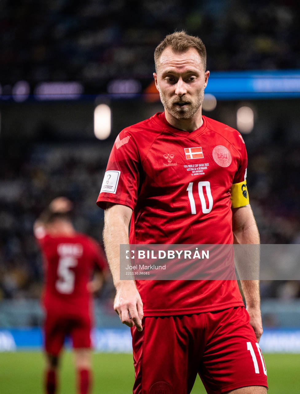 Christian Eriksen of Denmark