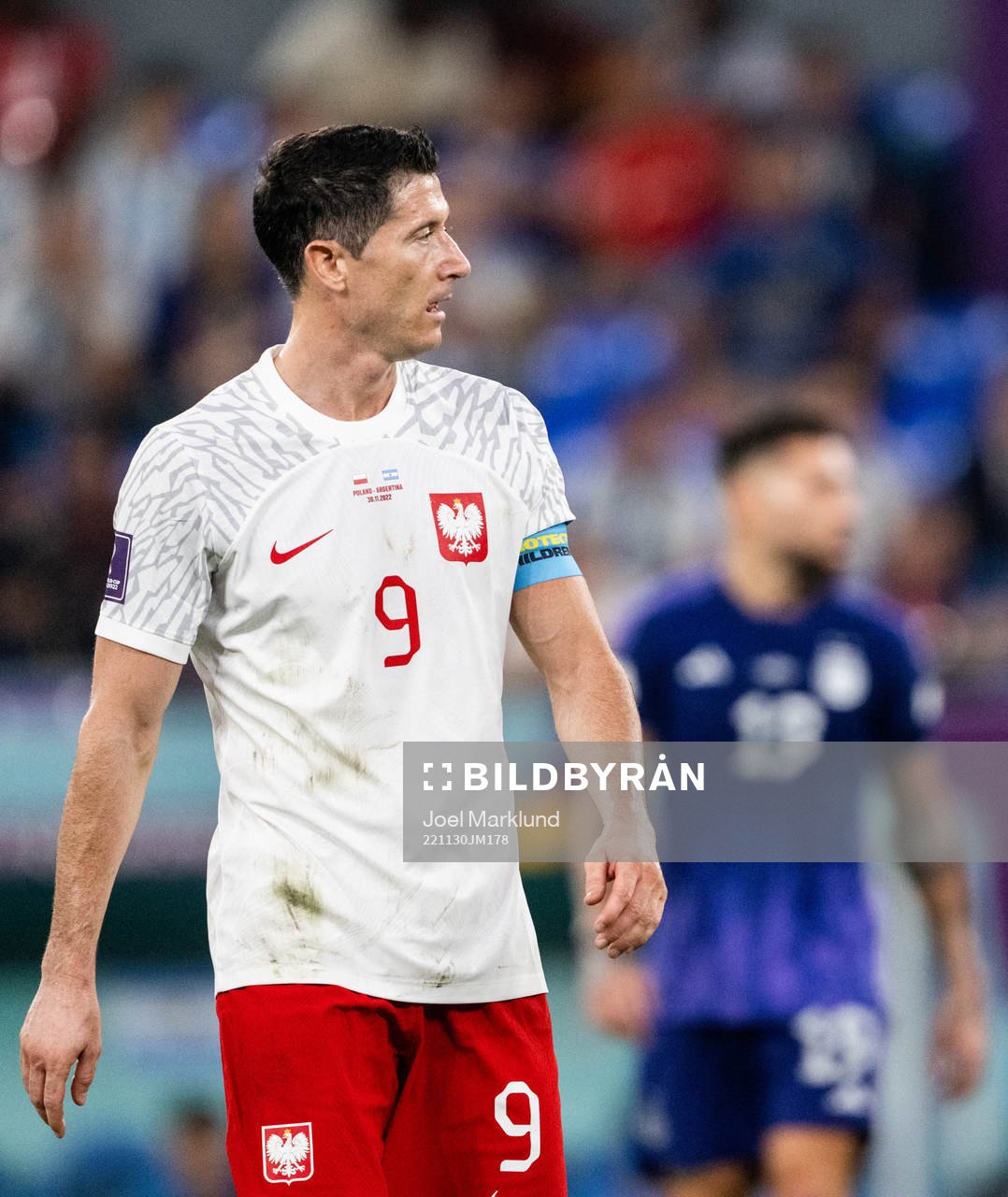 Robert Lewandowski of Poland