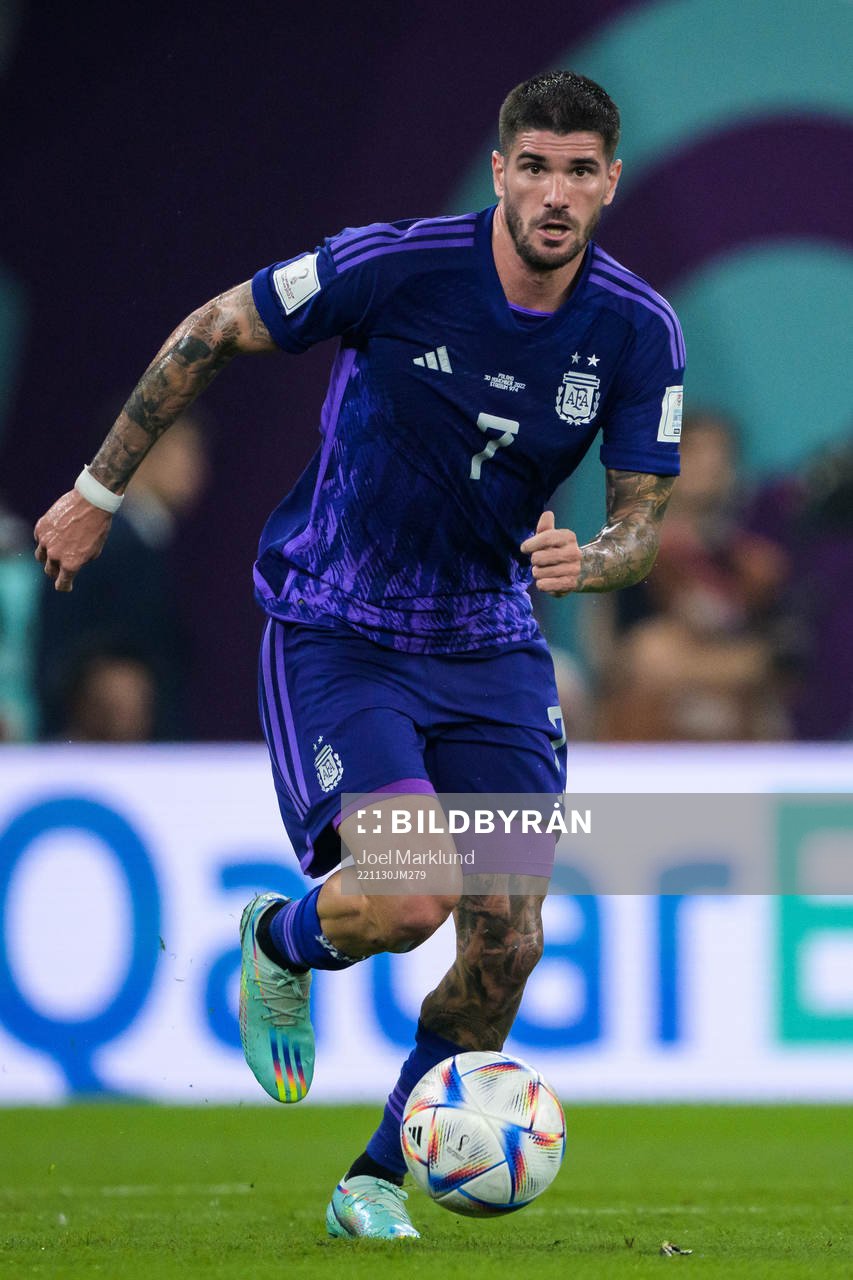 Rodrigo de Paul of Argentina