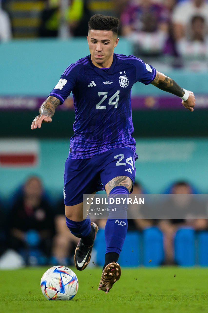 Enzo Fernandez of Argentina