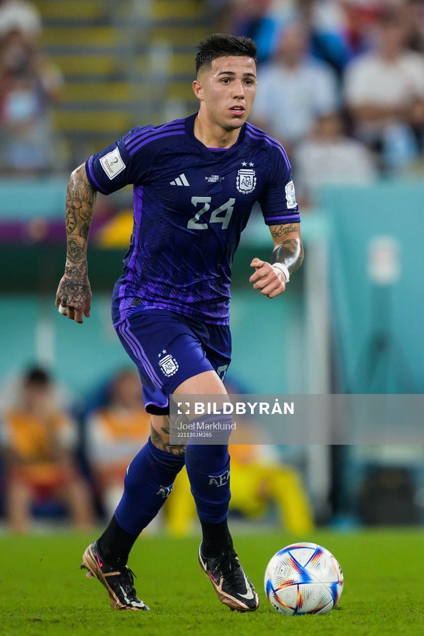 Enzo Fernandez of Argentina