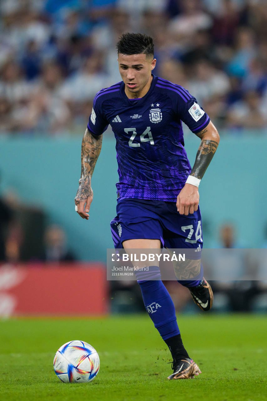 Enzo Fernandez of Argentina