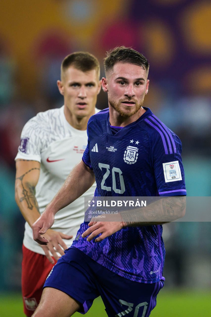Alexis Mac Allister of Argentina