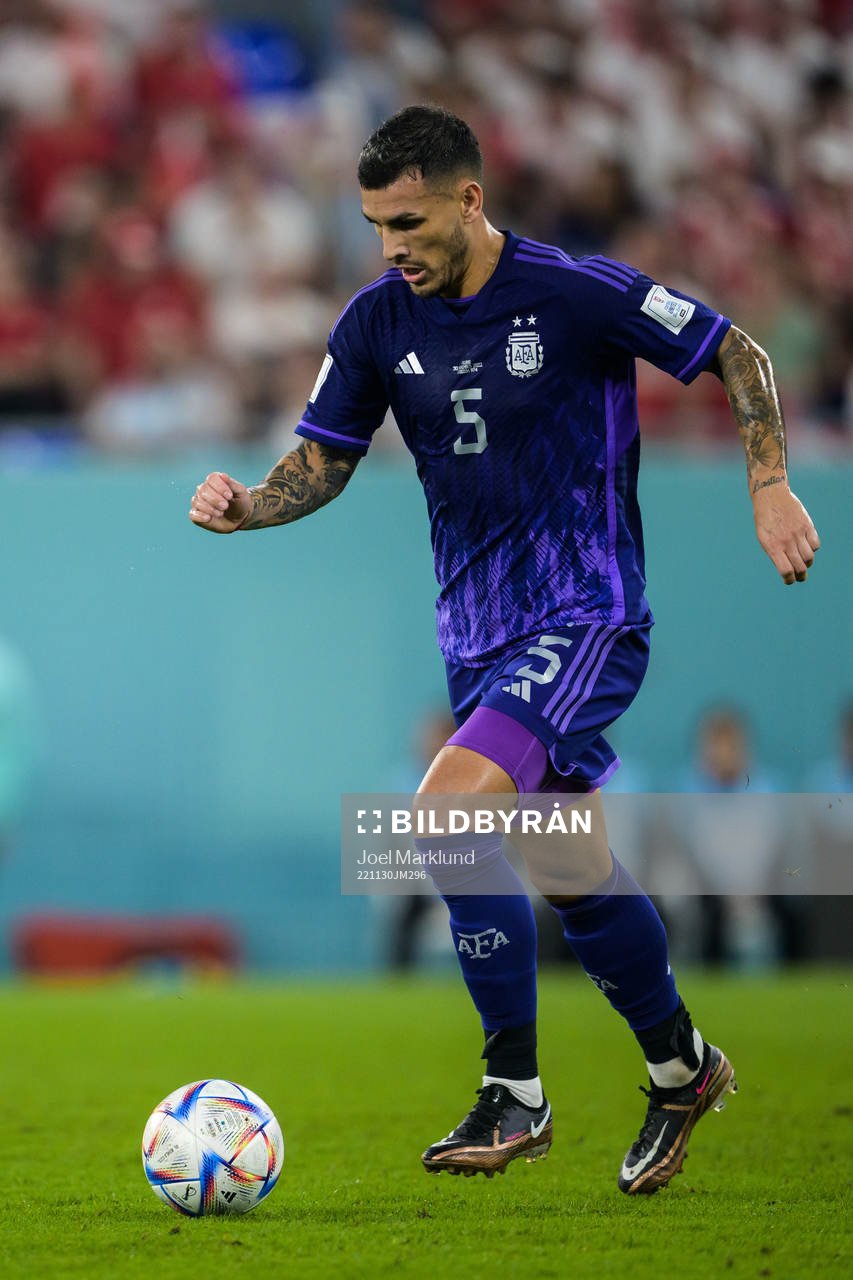 Leandro Paredes of Argentina
