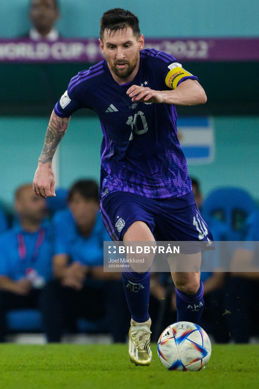 Lionel Messi of Argentina