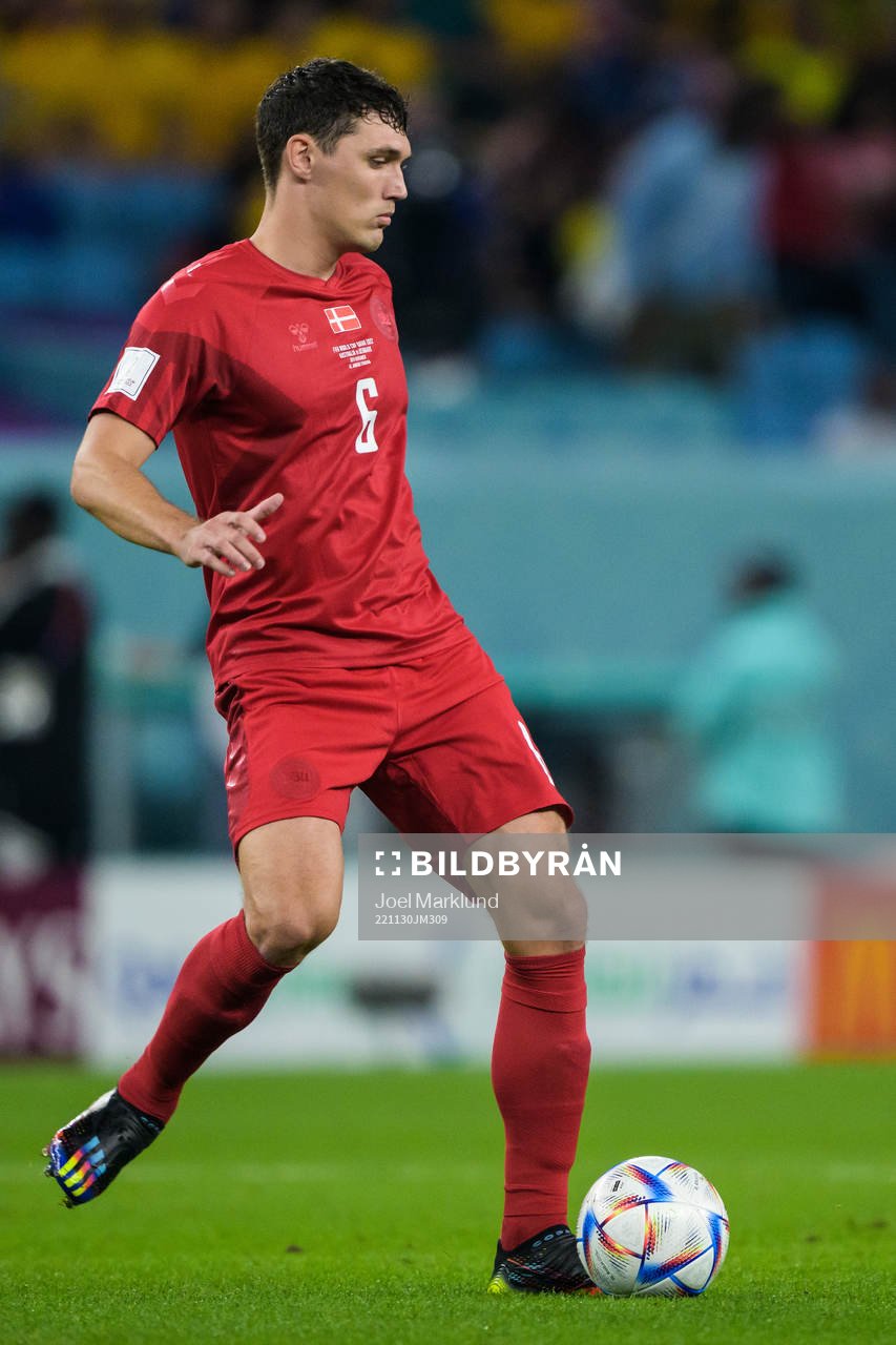 Andreas Christensen of Denmark