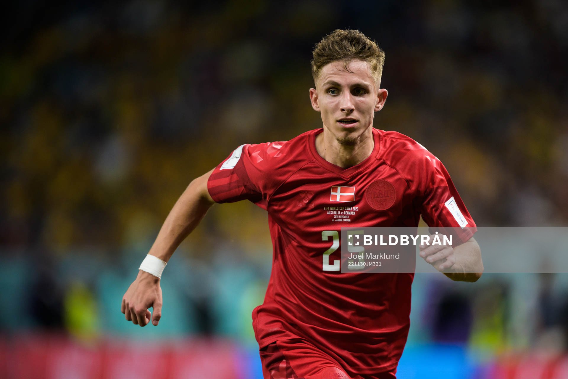 Jesper Lindstrøm of Denmark